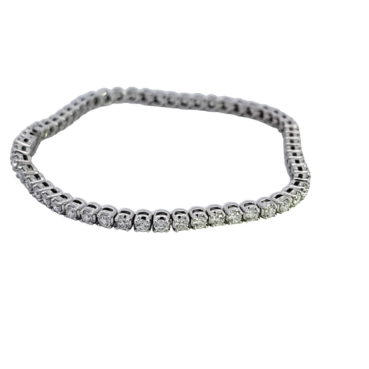 14KW Diamond Tennis Bracelet