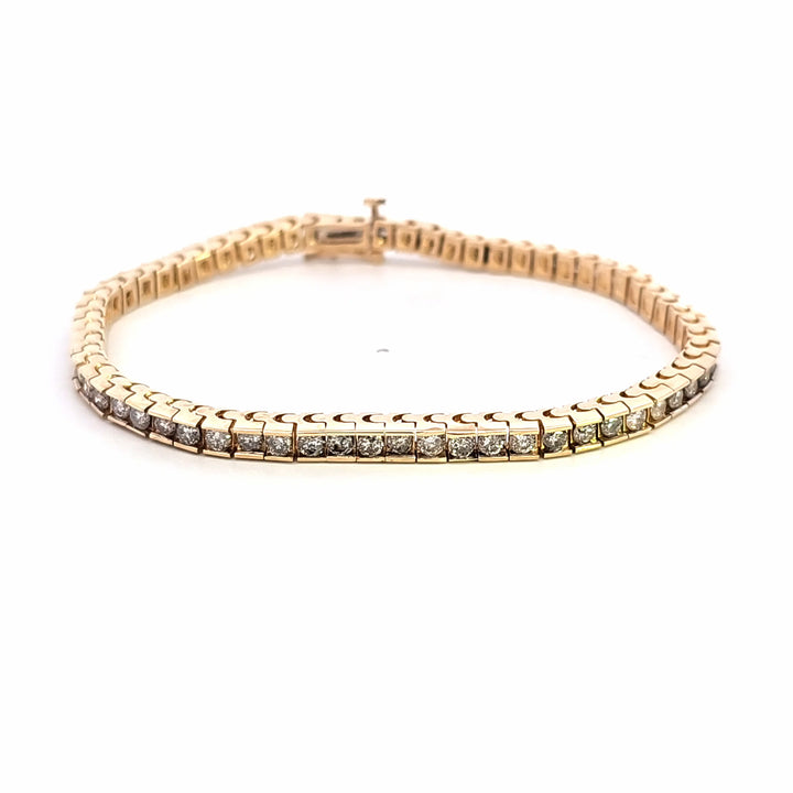 14KY Diamond Estate Bracelet