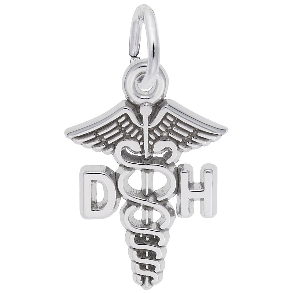 Sterling Silver Dental Hygienist Charm