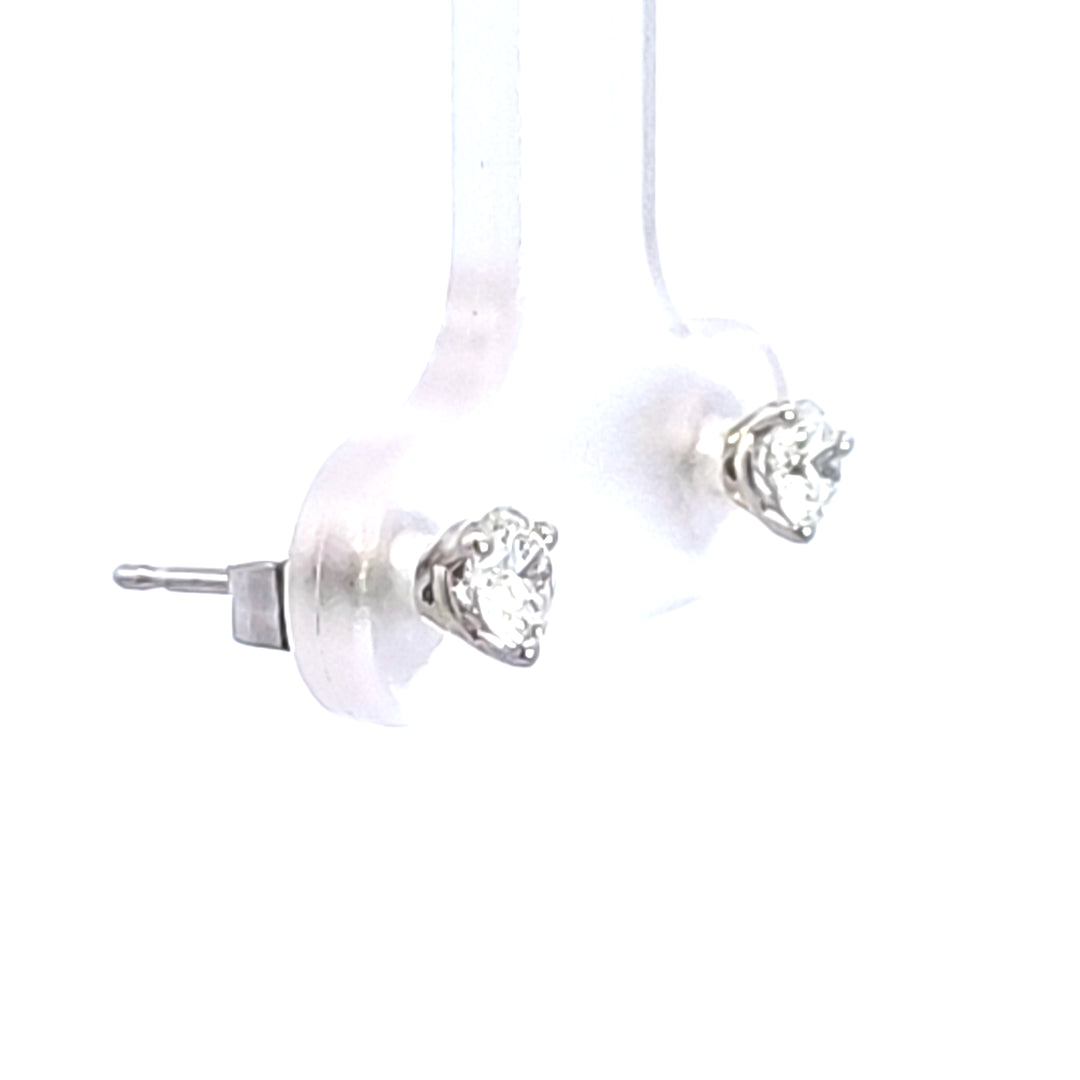 .14KW 3/8 ctw Diamond Martini Stud Earrings
