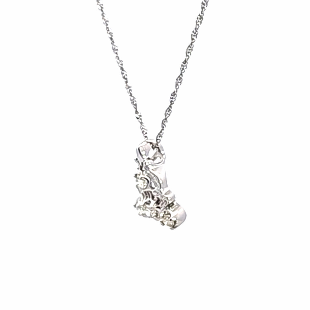14KW Diamond Pendant