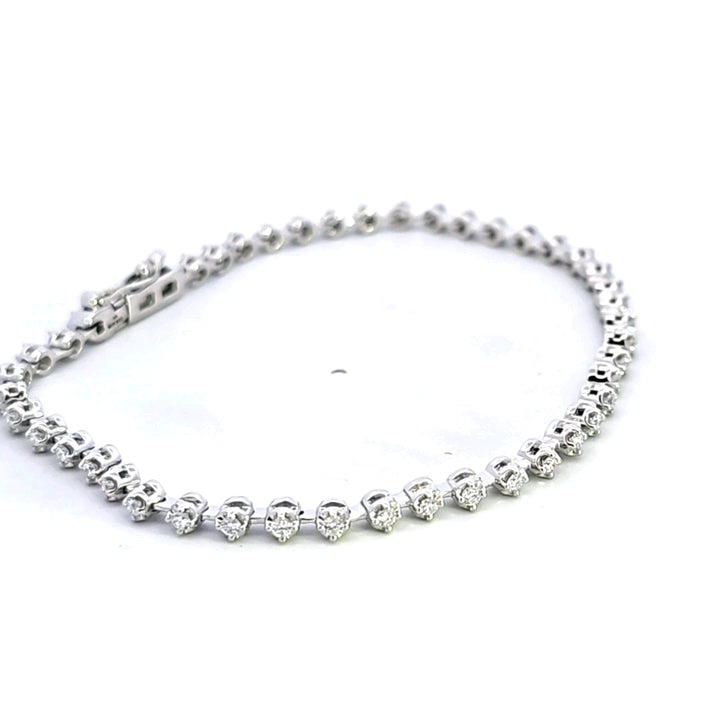 14KW Diamond Bracelet