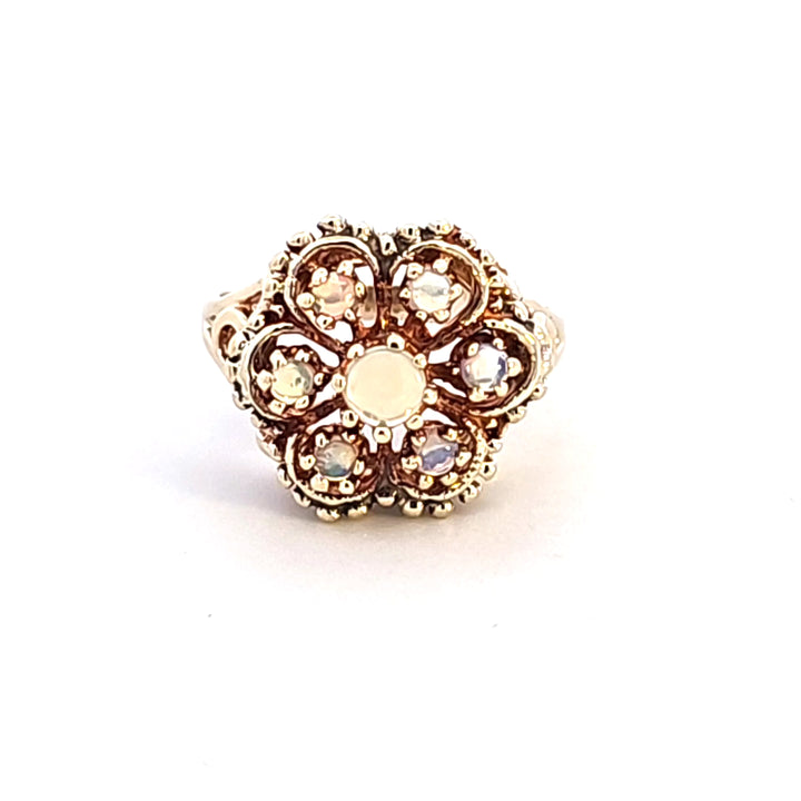 14KY Opal Estate Ring