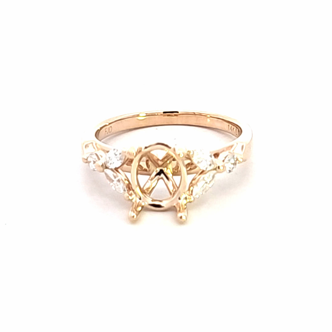 Diamond Semi-Mount Ring