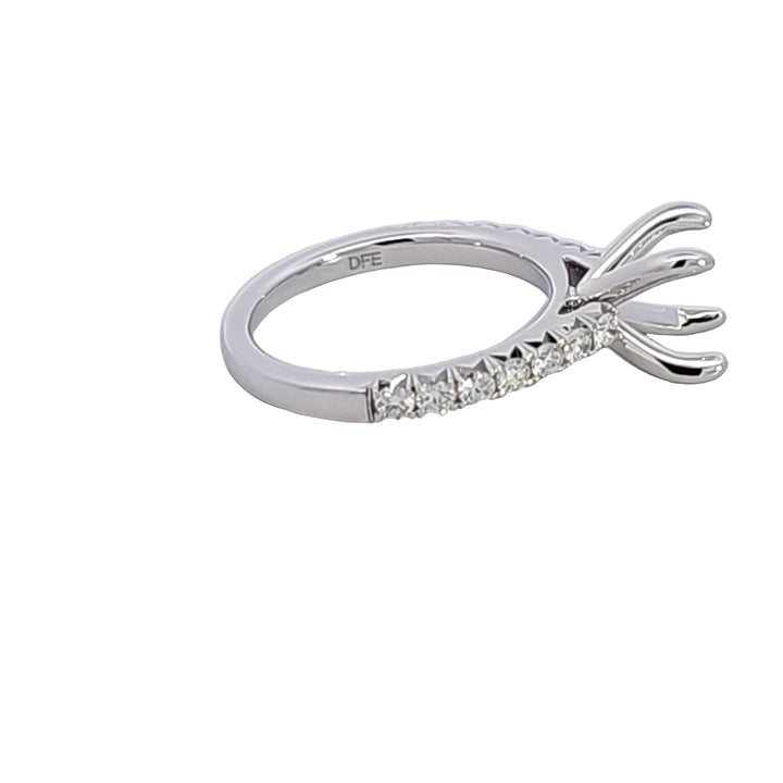 14KW Diamond Semi Mount Engagement Ring