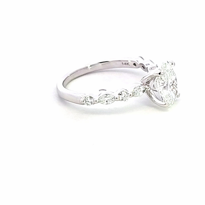 Lab Grown Diamond Engagement Ring