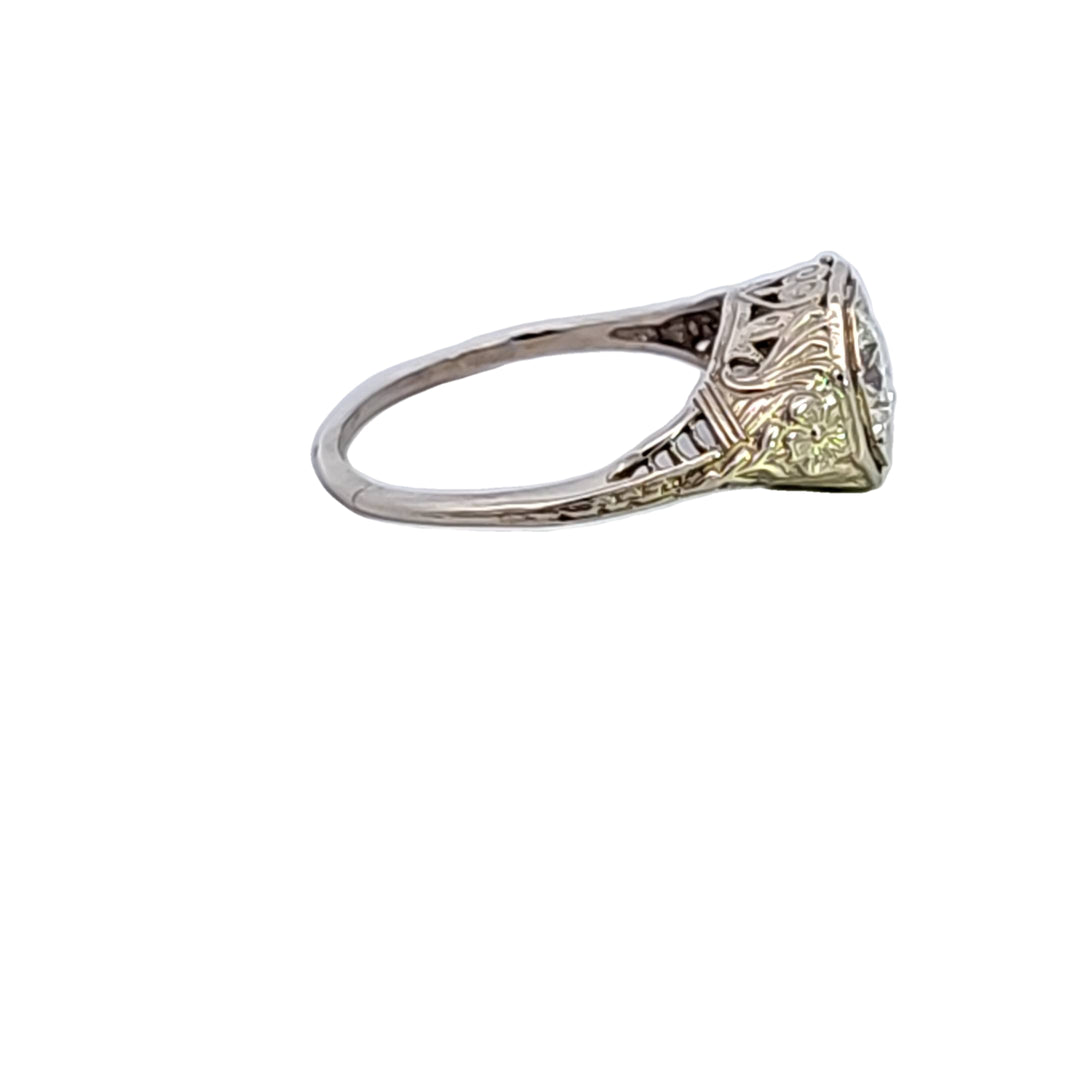 14KW Diamond Estate Ring