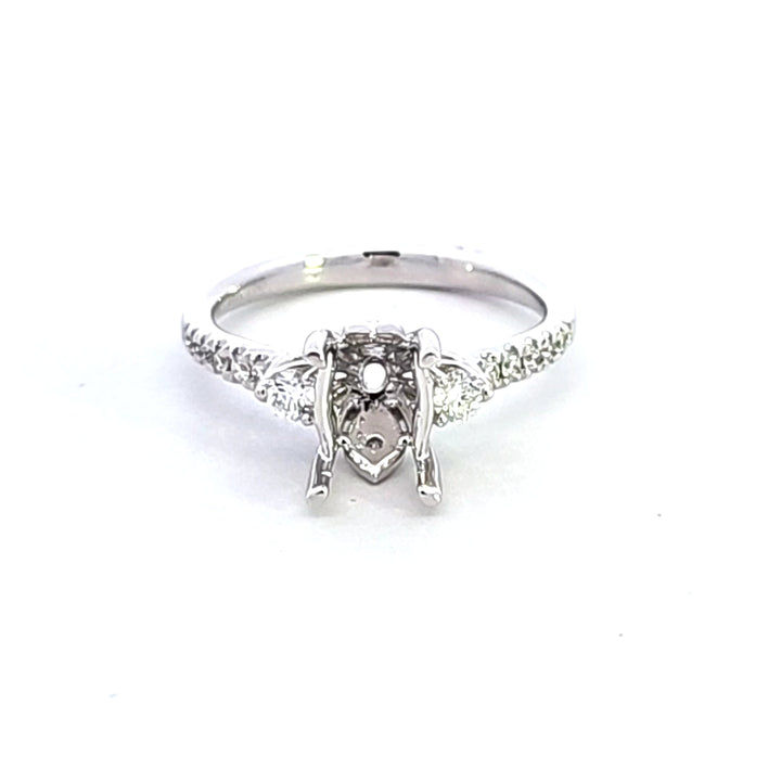 Diamond Semi-Mount Ring
