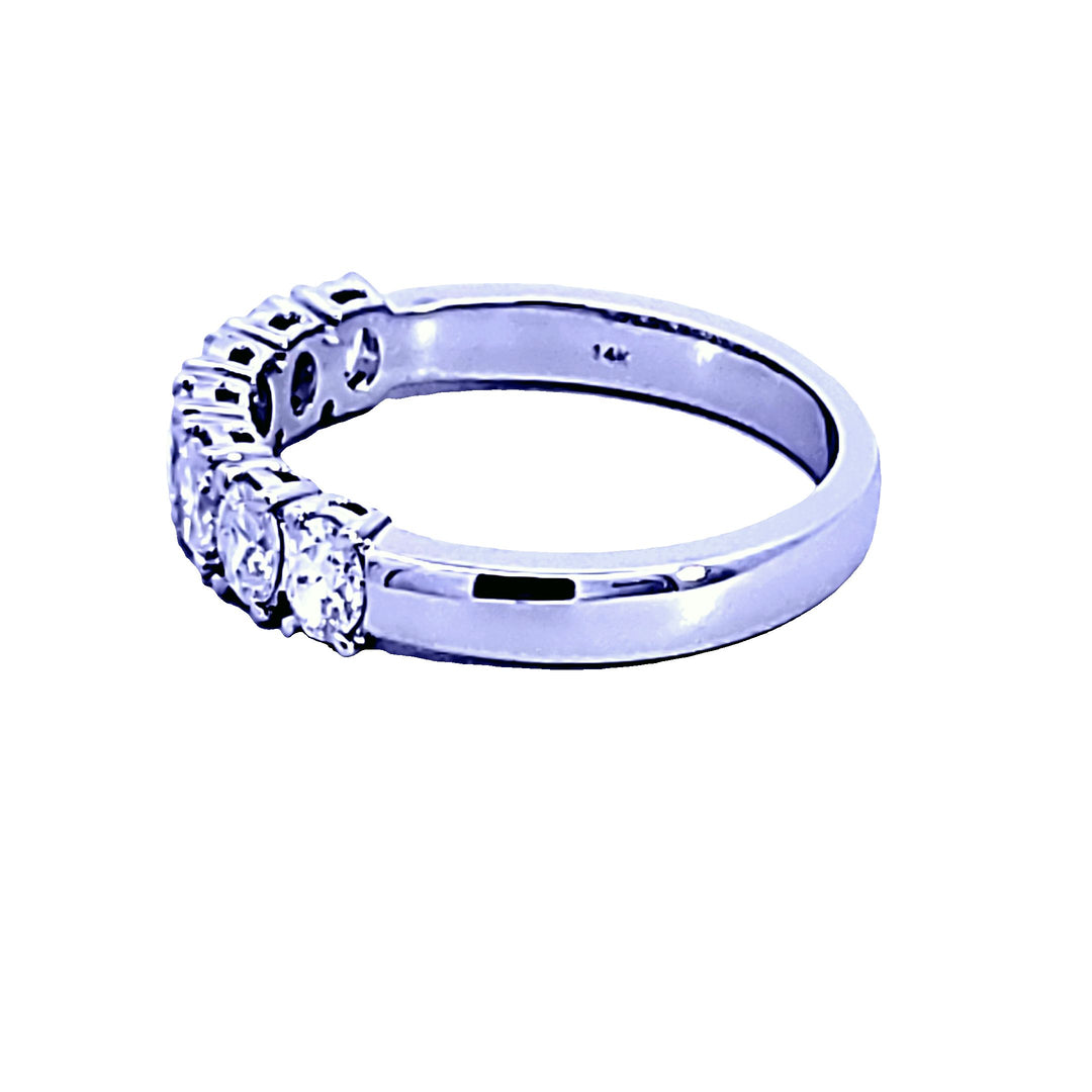 14KW Diamond Wedding Band