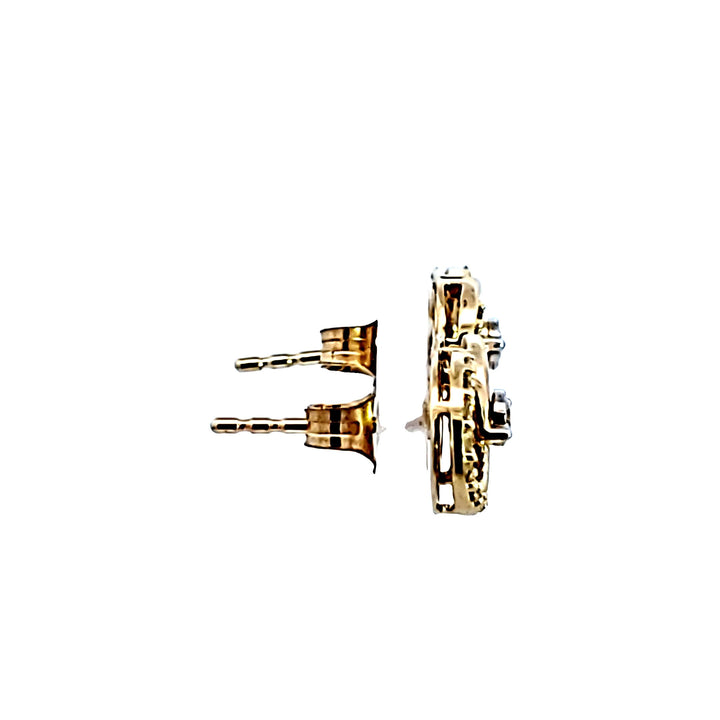 10KY Diamond Earrings