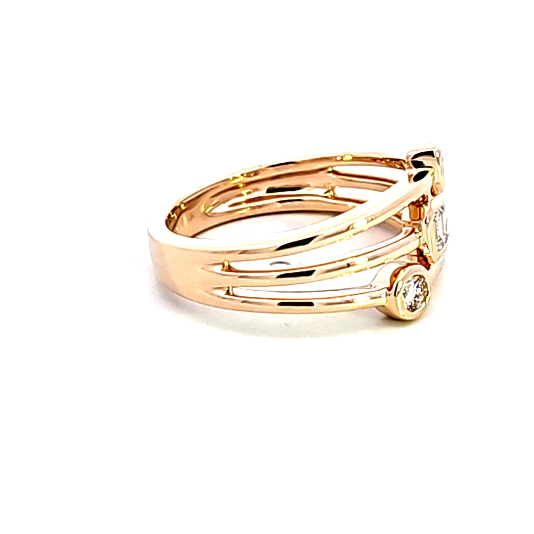 14KY Diamond Fashion Ring
