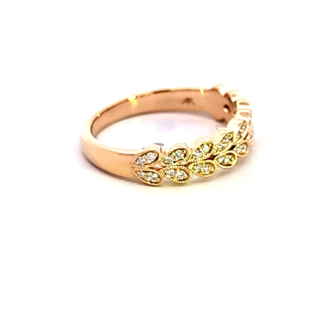 14KY Diamond Band