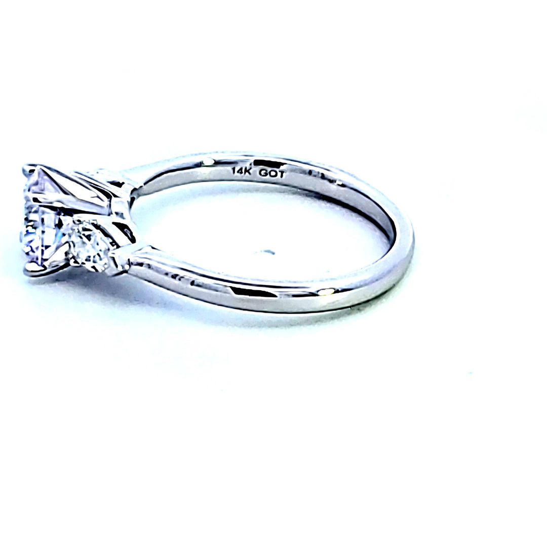 14KW Diamond Semi Mount Engagement Ring