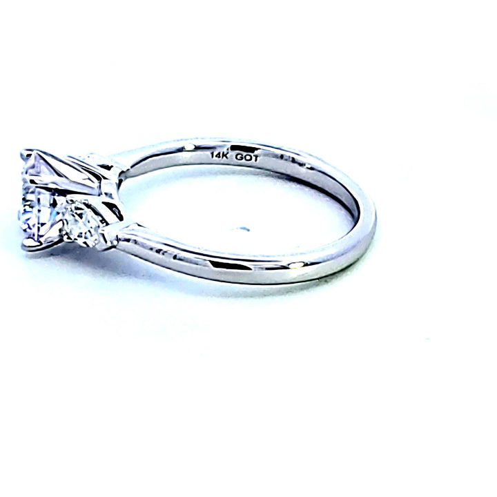 14KW Diamond Semi Mount Engagement Ring