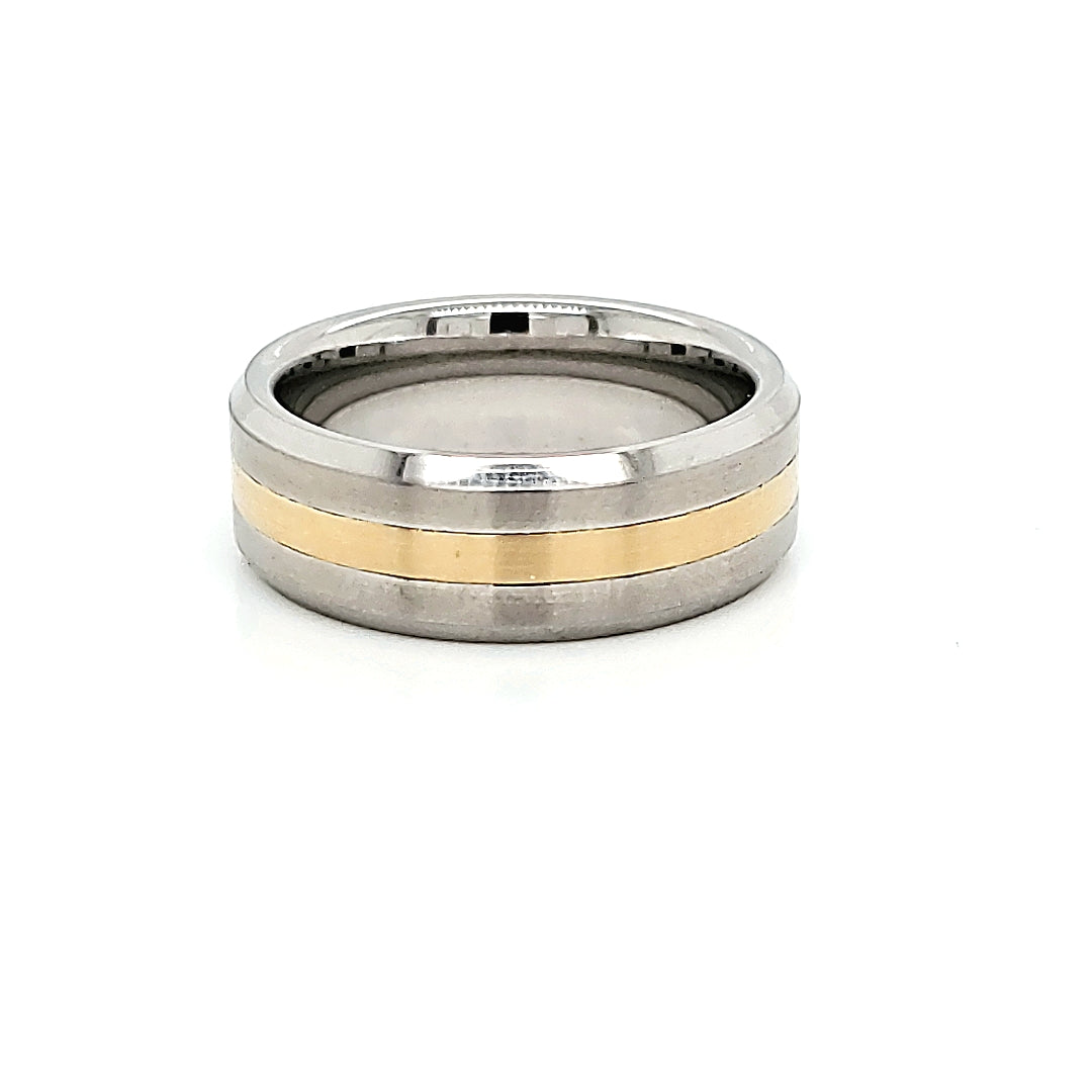 Bridal alternative Metal Wedding Band
