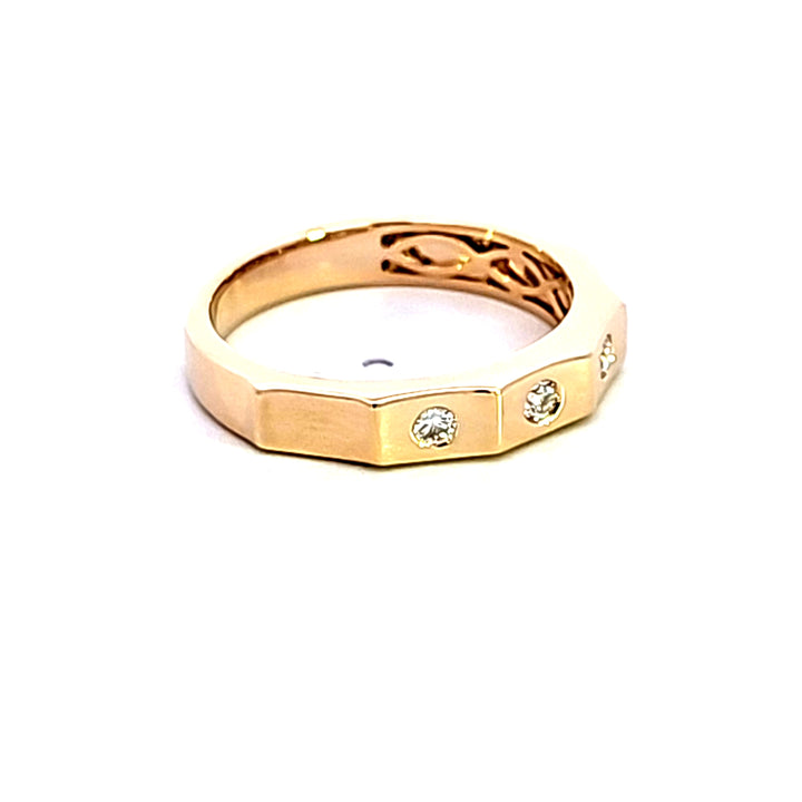 14KY Diamond Band
