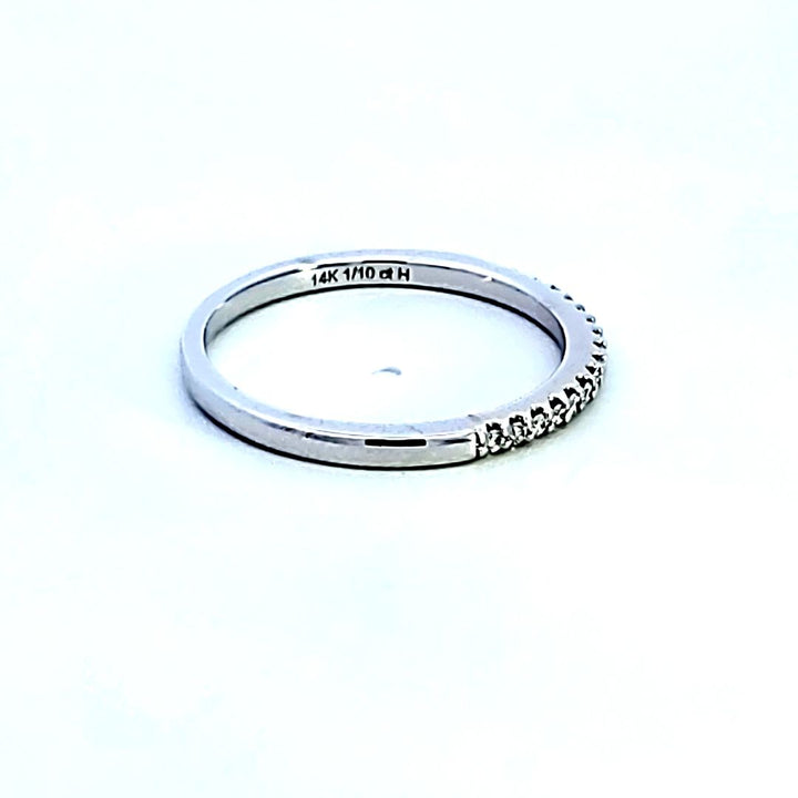 14KW Diamond Wedding Band