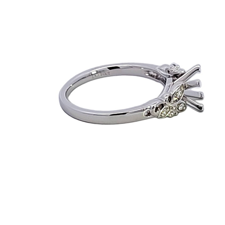 14KW Diamond Semi Mount Engagement Ring