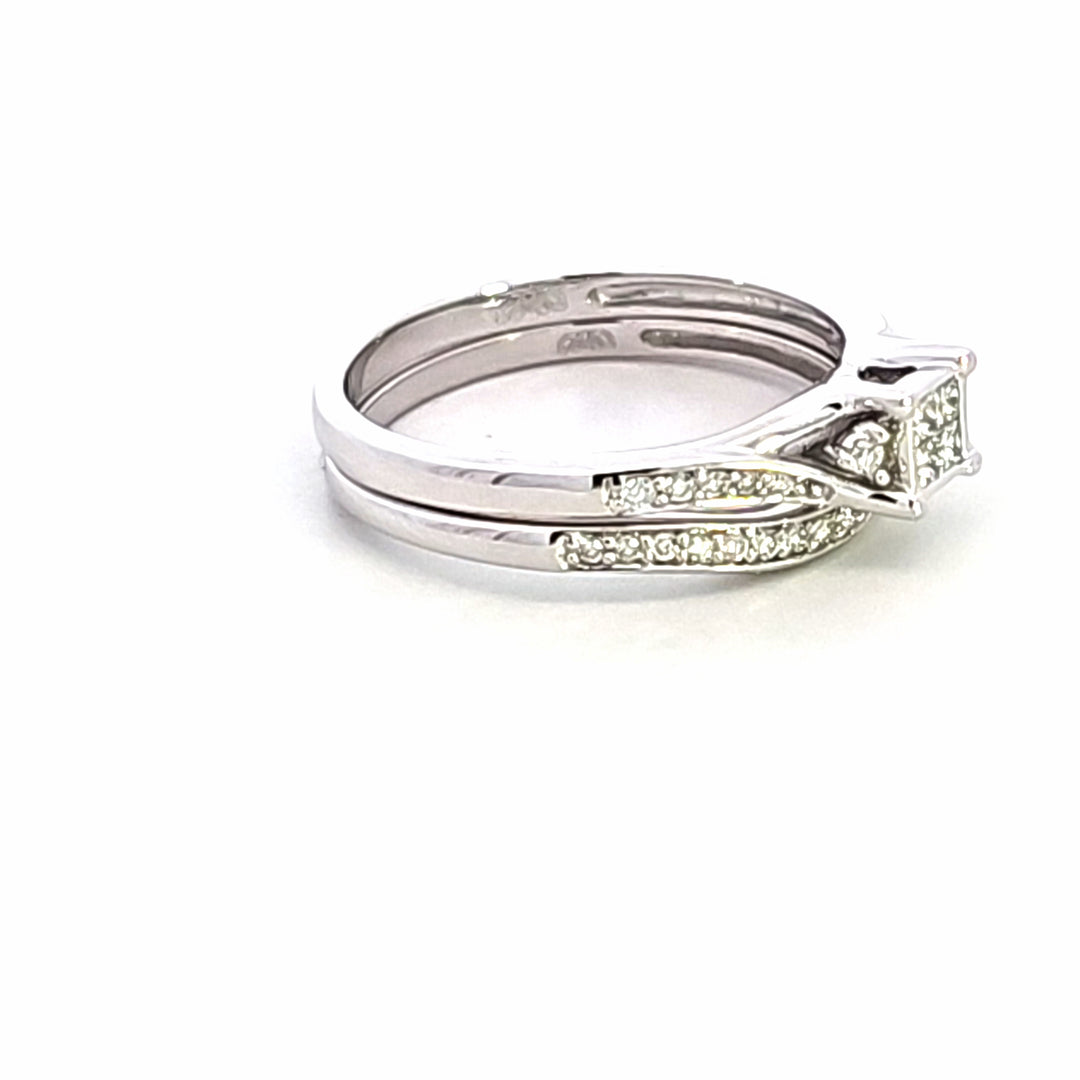 Diamond Wedding Set