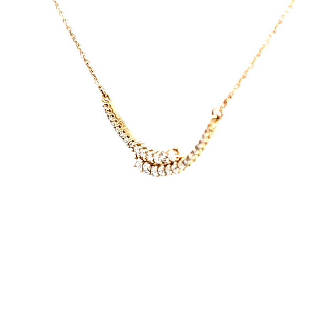 14KY Diamond Necklace
