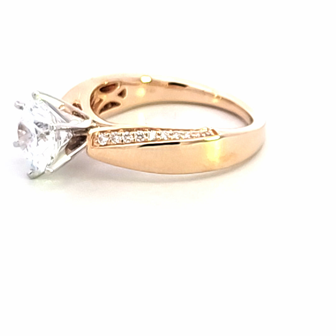 Diamond Semi-Mount Ring