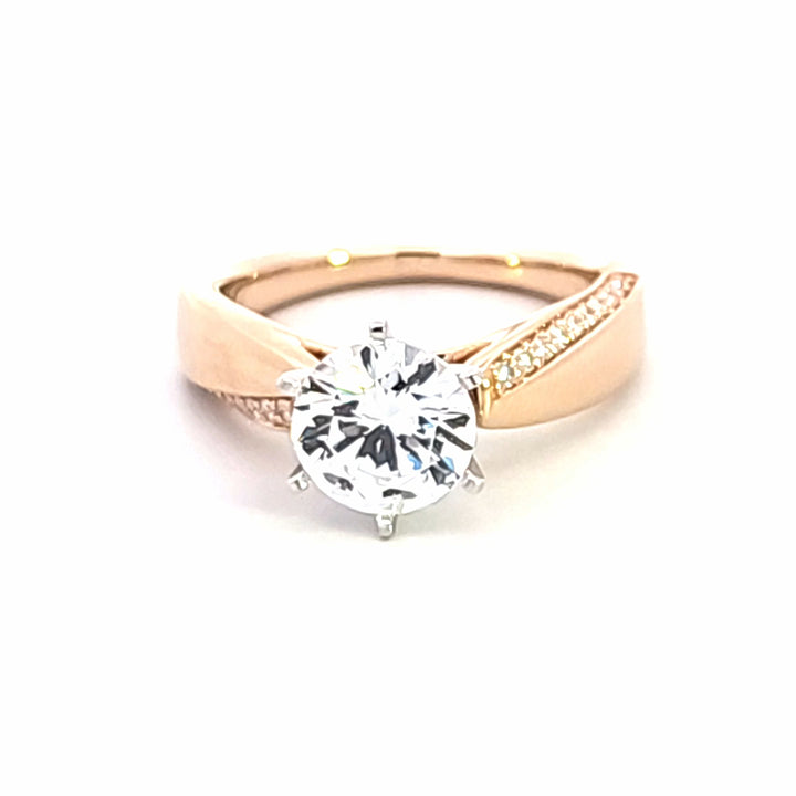 Diamond Semi-Mount Ring