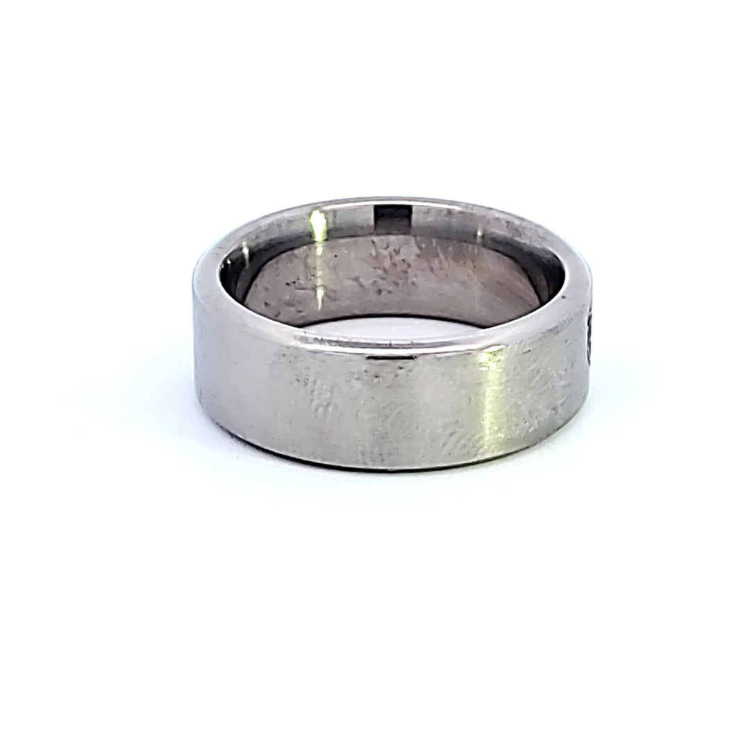 Titanium NFL Bears Ring