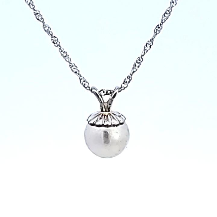 14K Cultured Pearl Pendant