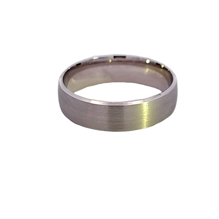 Precious Metal (No Stones) Wedding Bands  -  Men'