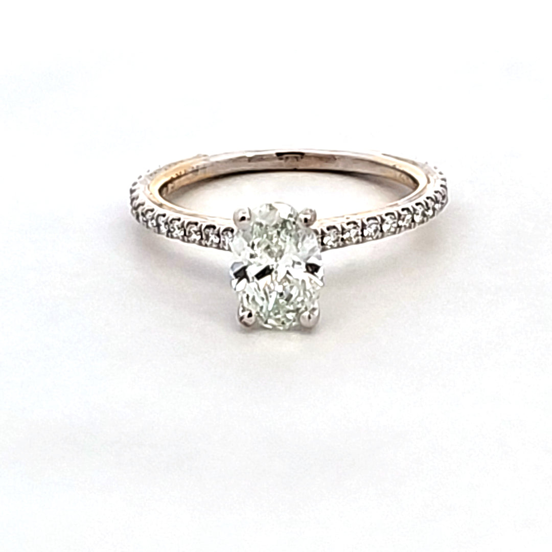 Lab Grown Diamond Engagement Ring