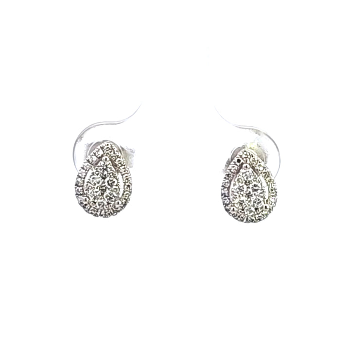 14KW Diamond Earrings