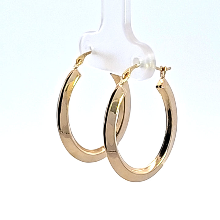 14KY Hoop Earrings