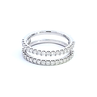 14KW Insert Style Diamond Wedding Band