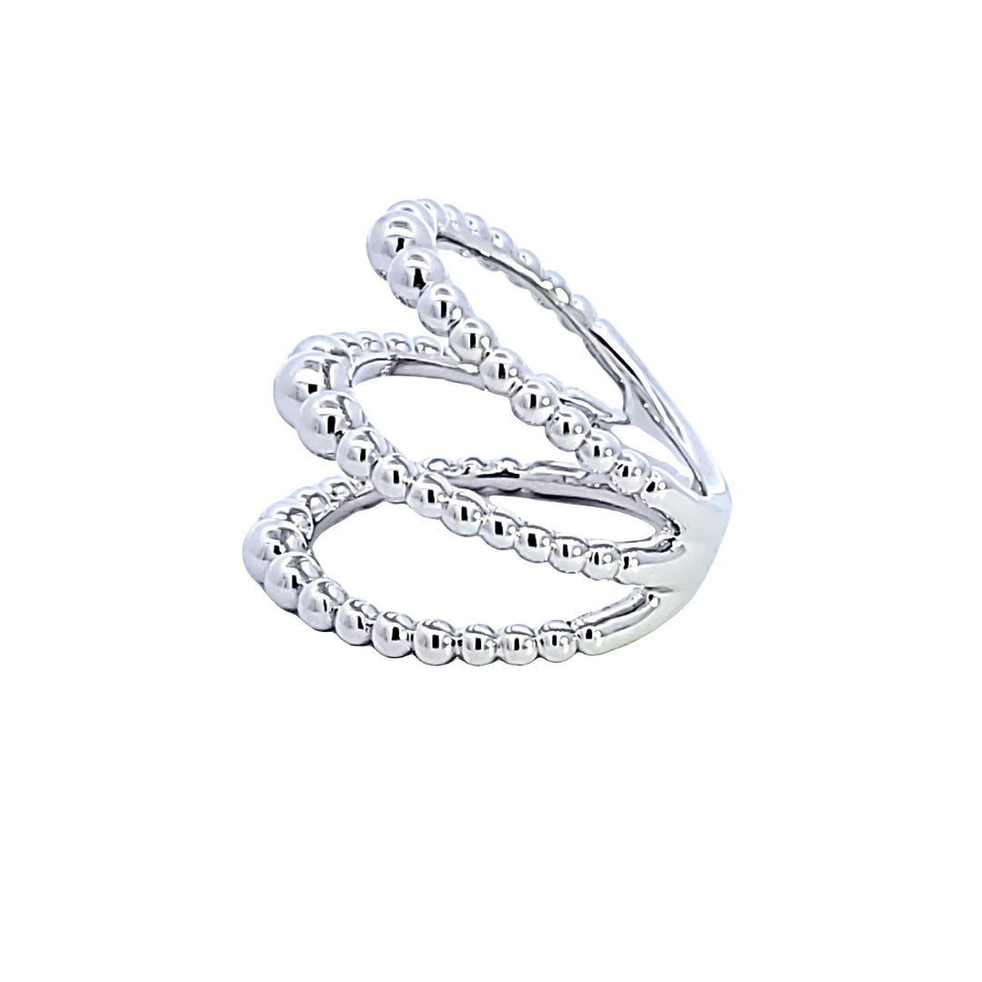 Sterling Silver Open Bujukan Ring
