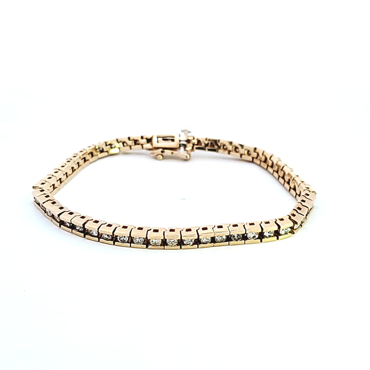 14KY Diamond Bracelet