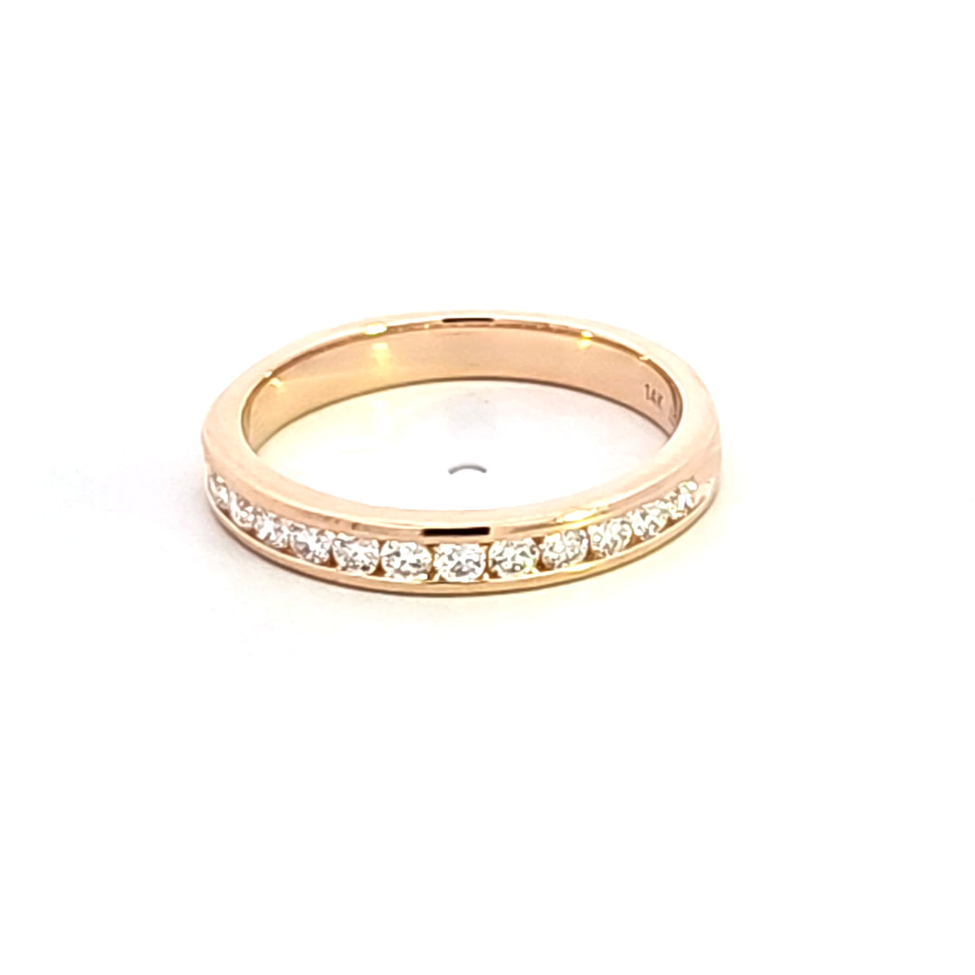 Diamond Wedding Bands  -  Women'