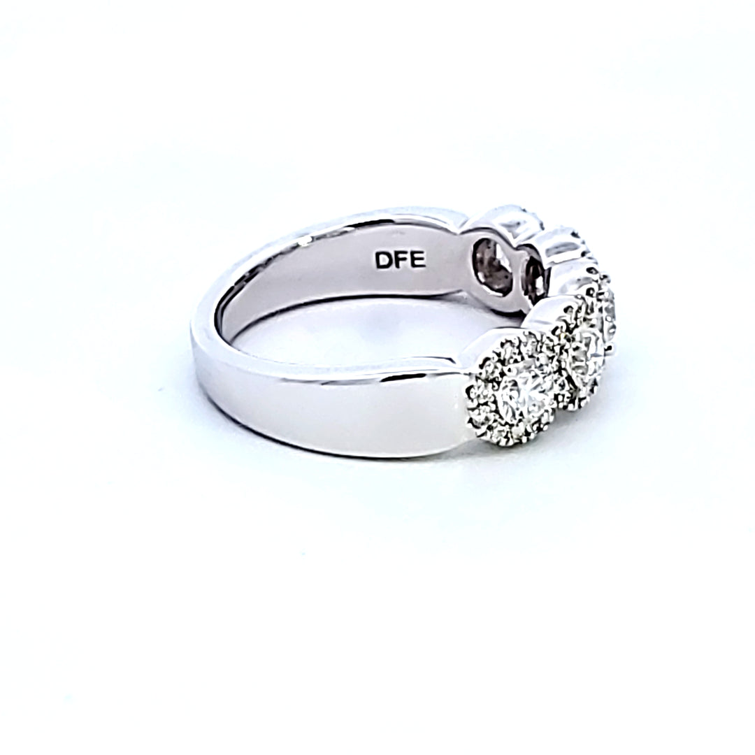 14KW Diamond Wedding Band