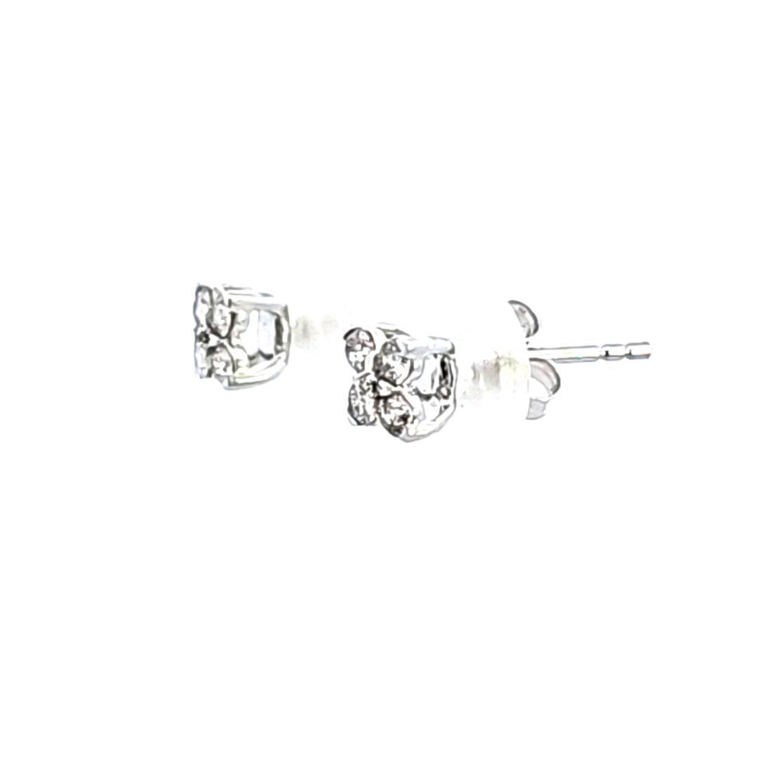 14KW Diamond Earrings