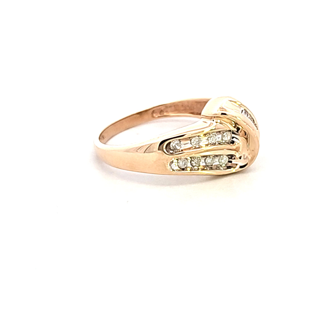 10KY Diamond Estate Ring