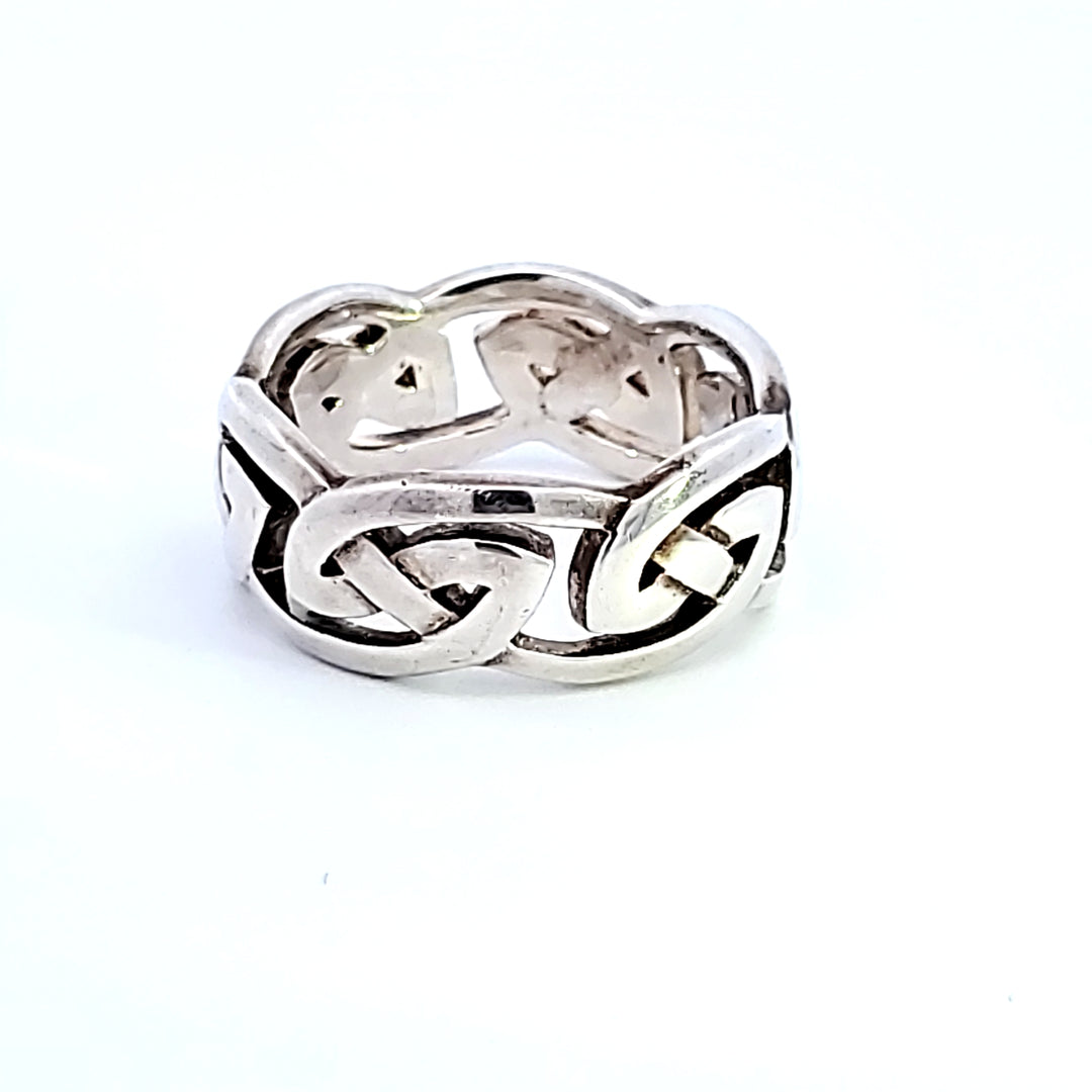 Sterling Silver Eternity Knot Ring
