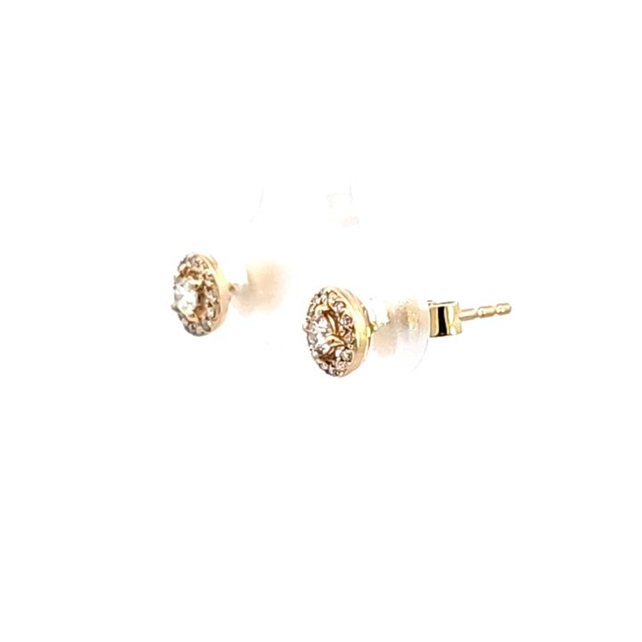 14KY Diamond Earrings