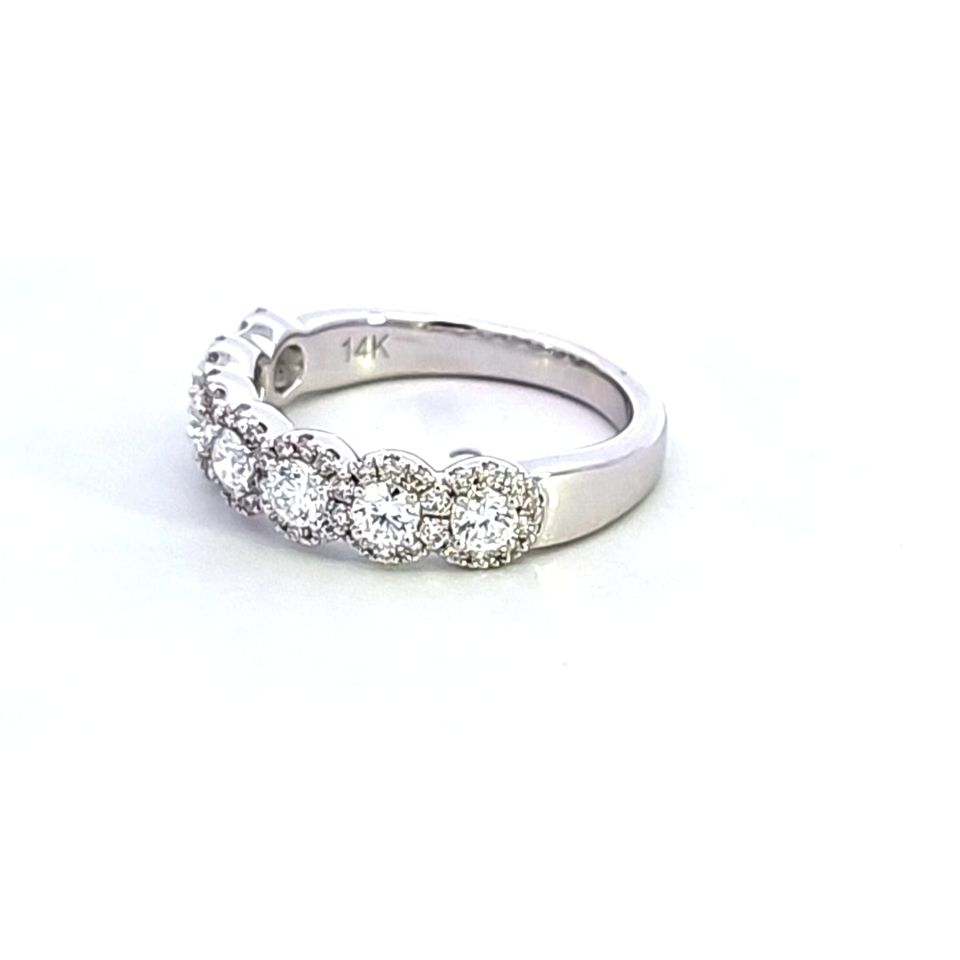 14KW Diamond Wedding Band