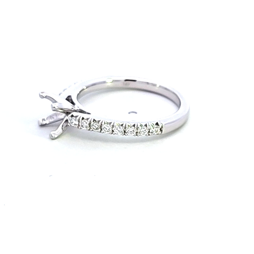 Diamond Semi-Mount Ring