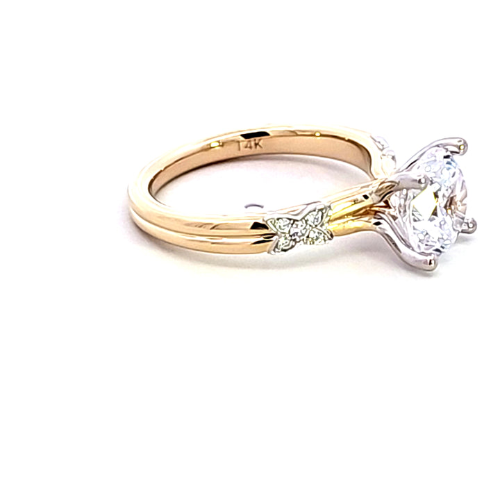 14KY Diamond Semi Mount Engagement Ring