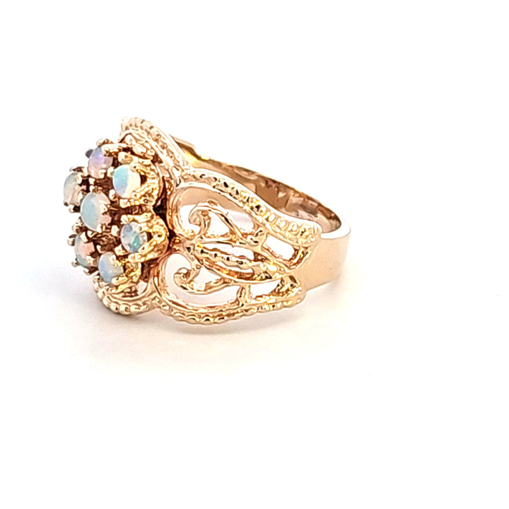 14KY Opal Estate Ring