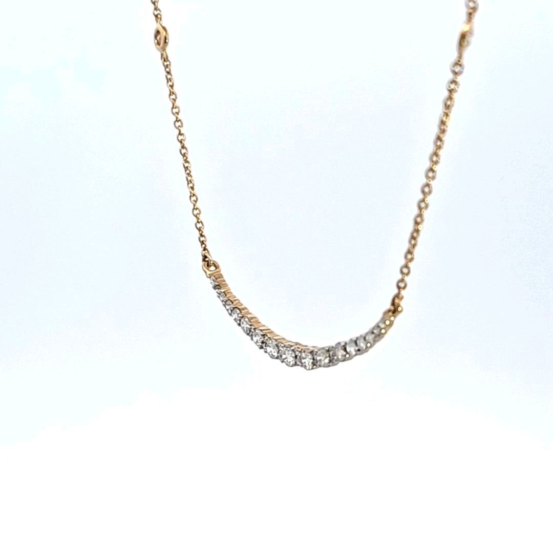 14KY Diamond Necklace