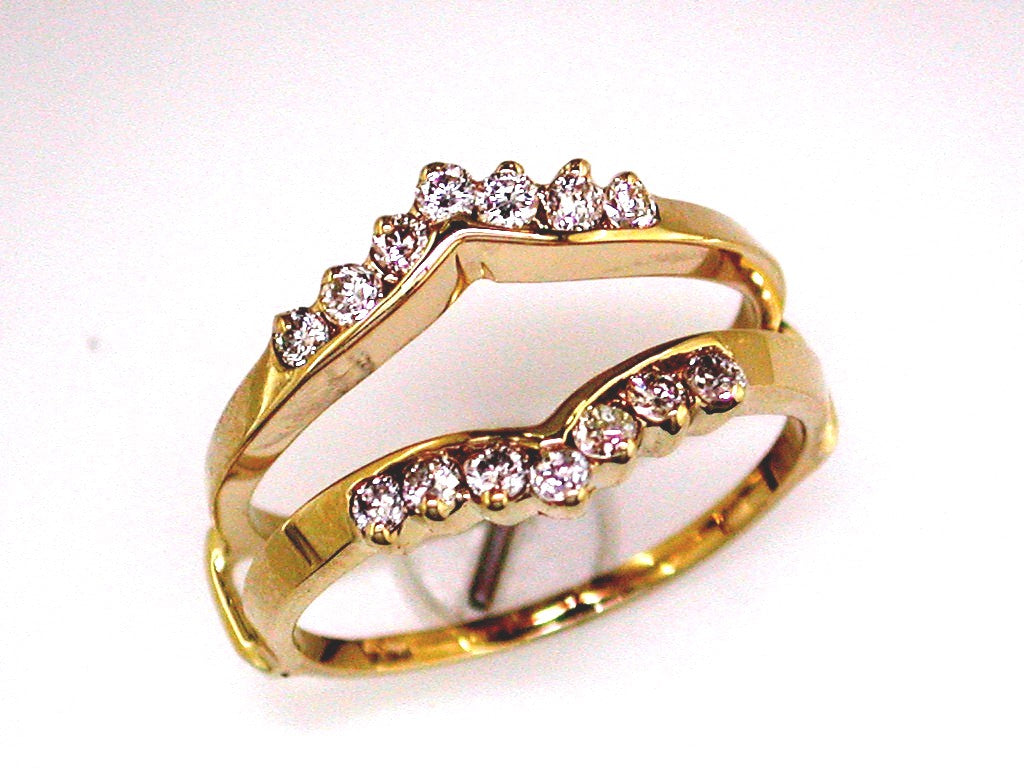 Diamond Wedding Bands  -  Women'