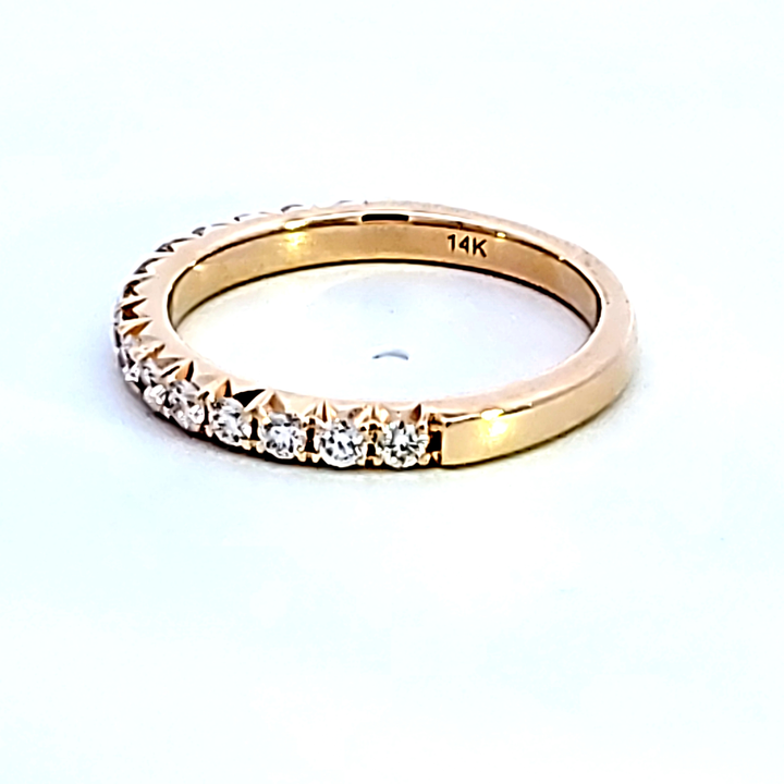 14KY Diamond Wedding Band