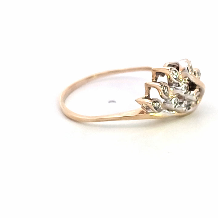 10KY Diamond Estate Ring