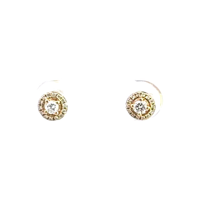 14KY Diamond Earrings